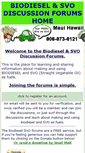 Mobile Screenshot of biodieseldiscussion.com